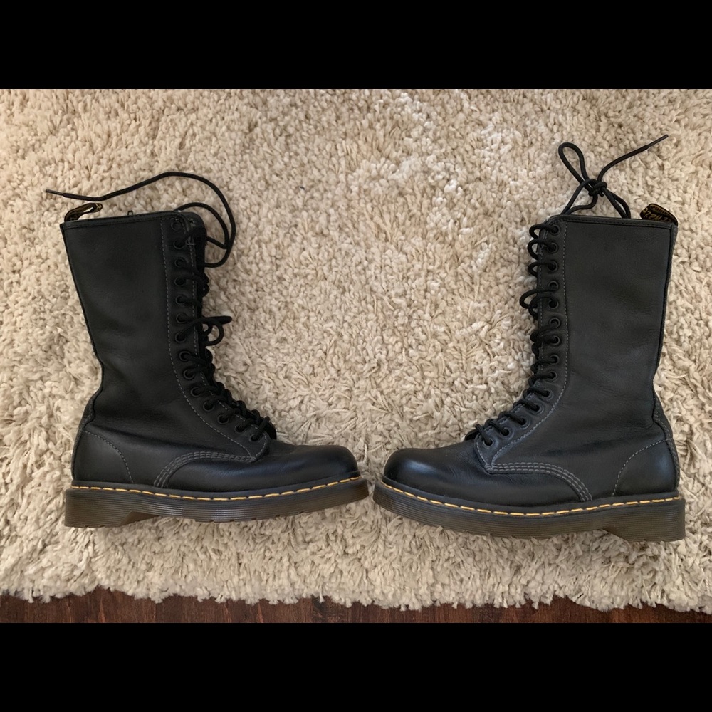 Dr. Martens Airwair tall combat boots